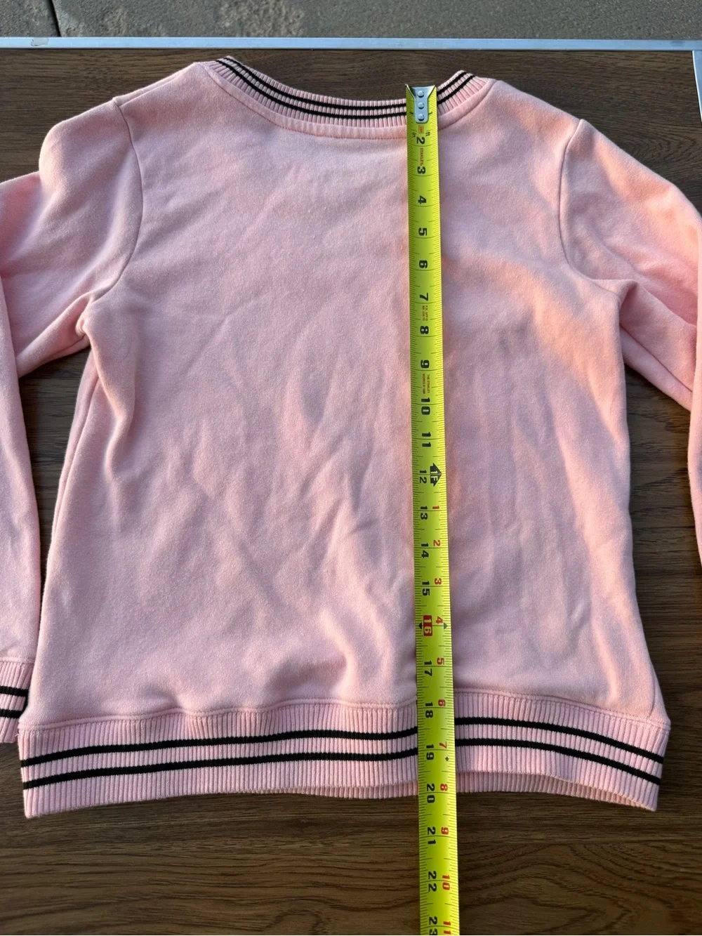 Disney Pink 'Trick or Treat' Kids Halloween Sweatshirt with Mickey & Minnie